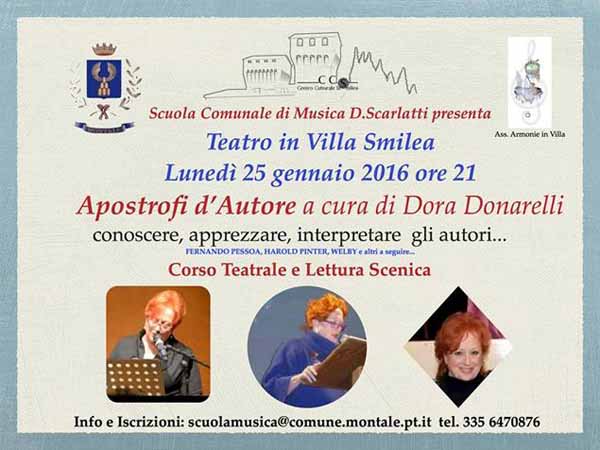 CORSO TEATRALE A VILLA SMILEA