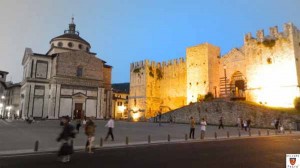 Piazza delle carceri a Prato