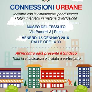 prato. “CONNESSIONI URBANE”, INCONTRO PER LE POLITICHE DELL’INCLUSIONE