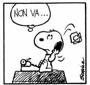 snoopy-scrittore-