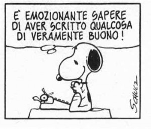 snoopy-scrittore