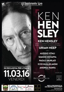 Ken Hensley. La locandina