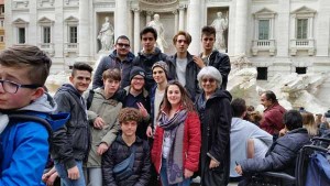 Gli studenti del Fedi a Roma