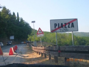 Strada Regionale 66 Pistoiese, località Piazza