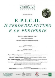 Epico, convegno a Uniser su verde urbano