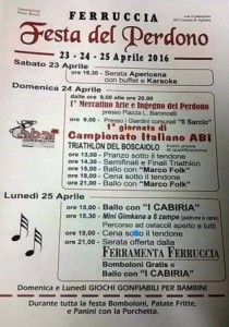 Il programma dell'edizione 2016