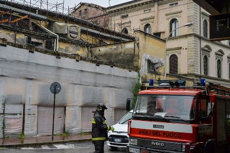 montecatini. CROLLA IL TETTO DEL “CINEMA ADRIANO”