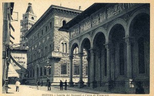 Eclettismo a Pistoia, Loggia dei Mercanti