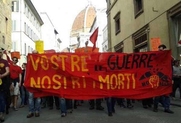 FIRENZE RIFIUTA LE POLITICHE DI GUERRA