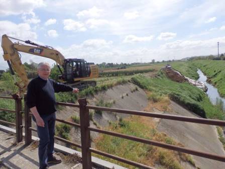 alluvioni. INIZIATI I LAVORI SUL TORRENTE STELLA