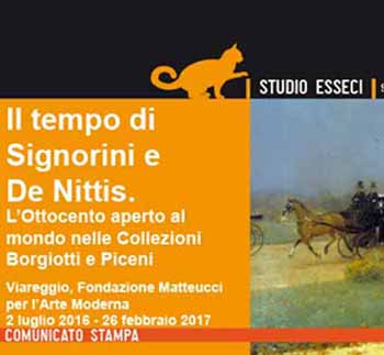 viareggio. «IL TEMPO DI SIGNORINI E DE NITTIS» AL CENTRO MATTEUCCI