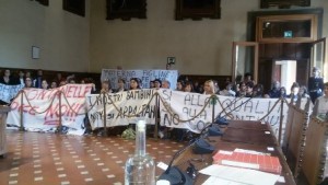 La protesta delle mamme in consiglio comunale