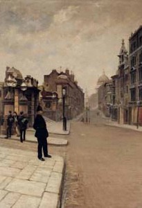 La domenica a Londra-De Nittis