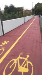 Il nuovo tratto della pista ciclopedonale è dedicato a Ballerini