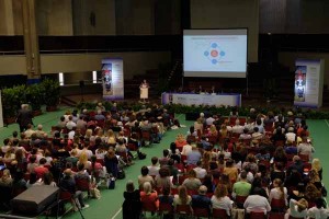 La sala affollata dell’Auditorium al 7° congresso sui Centri Diurni Alzheimer [Maraccini]