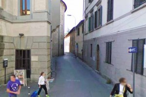 Via della Vigna a Pistoia