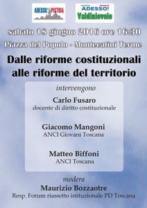 La locandina dell'evento