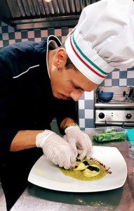 Lo chef Andrea Garofalo