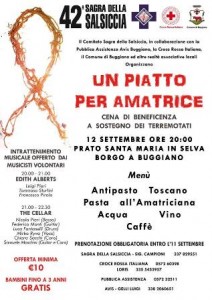 Un piatto per Amatrice