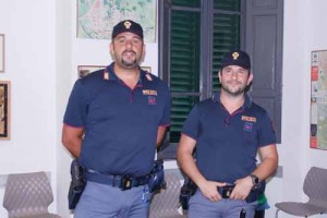 Sopralluogo della Polizia alla funicolare