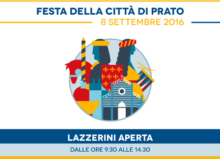 prato. 8 SETTEMBRE, UN GIORNO SPECIALE ANCHE PER LA LAZZERINI