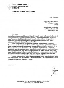 La lettera del correttore Don Luca Rosati