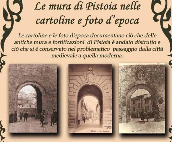 LE MURA DI PISTOIA NELLE CARTOLINE D’EPOCA