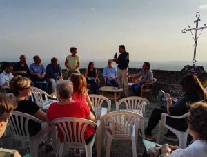 Un momento della presentazione della rivista