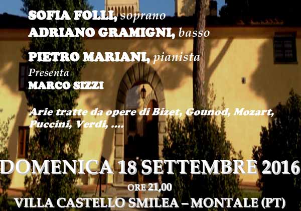 montale. BELCANTO AL CASTELLO