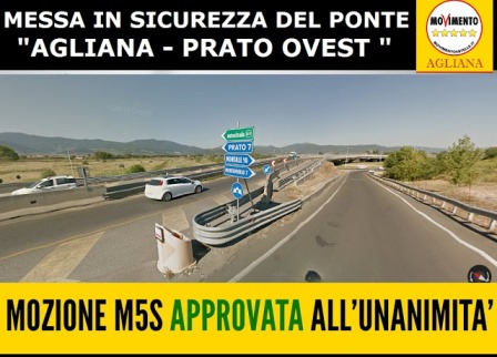 agliana. PONTE, CI SARÀ LA SEGNALAZIONE AGLI ENTI COMPETENTI