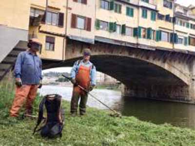 SICUREZZA IDRAULICA, MANUTENZIONI DEGLI ARGINI DELL’ARNO