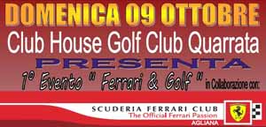 quarrata. FERRARI’S DAY AL CLUB HOUSE GOLF