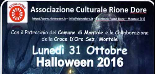 montale. INCENDIO DELLA STREGA NELLA NOTTE DI HALLOWEEN