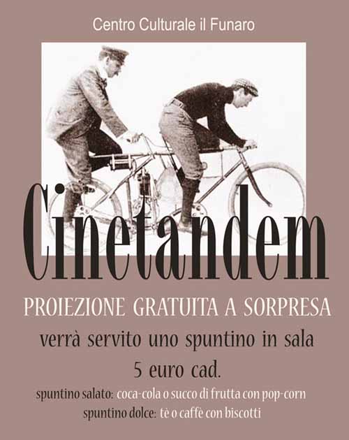 CORTI IN SALA, IL CINETANDEM DEL FUNARO E PRESENTE ITALIANO