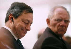 Draghi-Schauble: storia di un grande amore...