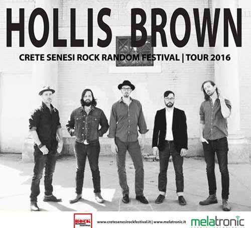 ATTESA A SINALUNGA LA “HOLLIS BROWN”, SUPER ROOTS ROCK BAND