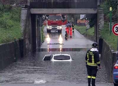 vigili del fuoco. INTERVENTI PER ESONDAZIONI A UZZANO E BUGGIANO