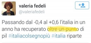 Valeria Fedeli. Un genio dell’economia