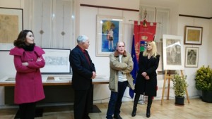 L'inaugurazione della mostra 1