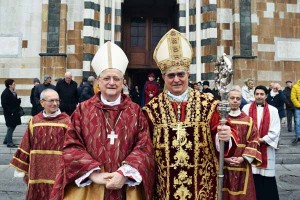 Prato. Santo Stefano 2016. I Vescovi Simon i e Agostinelli