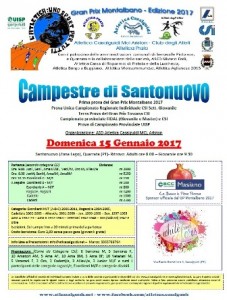 Il volantino della "Campestre"