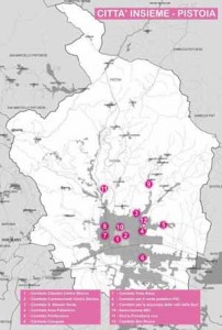 Comitati del Coodinamento. Mappa