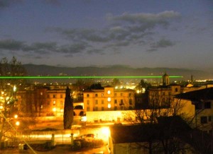 Pistoia ha il suo laser