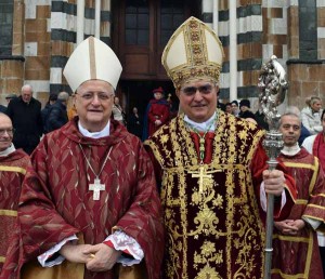 Santo Stefano 2016, monsignor Simoni e monsignor Agostinelli