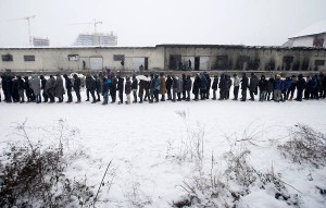 Migranti accolti in Serbia [Photo/Darko Vojinovic]