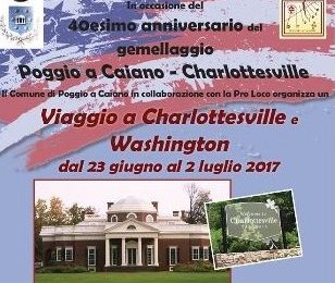 poggio a caiano. A CHARLOTTESVILLE E WASHINGTON