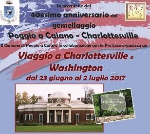 poggio a caiano. A CHARLOTTESVILLE E WASHINGTON