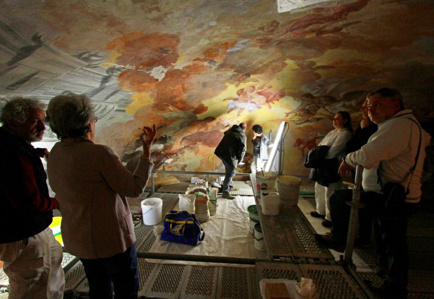 “avvicinatevi alla bellezza”. CHIESA DI SAN LEONE, VISITE AL CANTIERE