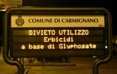 carmignano. GLIFOSATE, UN INCONTRO IN COMUNE