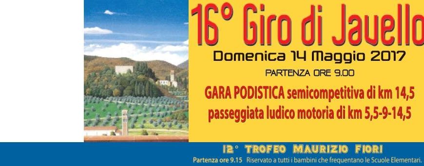 montemurlo. TORNA IL “GIRO DI JAVELLO”